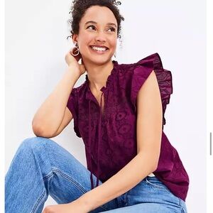 Ruffled Dress Shirt, Sweet Beet Purple